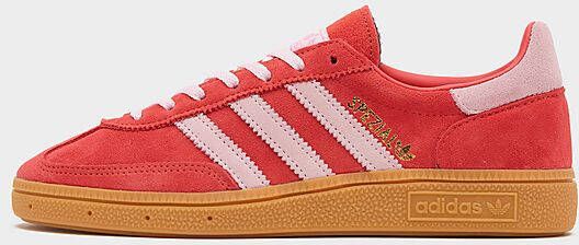 adidas Originals Handball Spezial Bright Red Clear Pink Gum- Dames Bright Red Clear Pink Gum