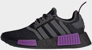 Adidas Originals NMD_R1 Schoenen Core Black Grey Six Active Purple