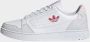 Adidas Originals NY 90 Schoenen Cloud White Solar Red Blue Bird Dames - Thumbnail 3