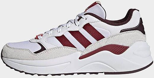 Adidas Originals Retropy Adisuper Her Vegan Schoenen Cloud White Collegiate Burgundy Shadow Maroon- Dames