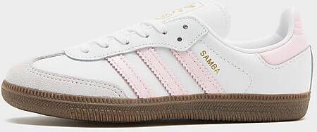 Adidas Samba Unisex Schoenen Wit Maat: 33.5 Leer Foot Locker