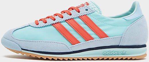 adidas Originals SL 72 Dames Semi Flash Aqua Bright Red Clear Sky- Dames Semi Flash Aqua Bright Red Clear Sky