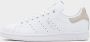 Adidas Originals Stan Smith Cloud White Wonder Beige Silver Metallic- Cloud White Wonder Beige Silver Metallic - Thumbnail 4