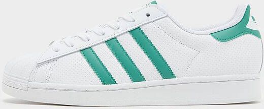 Adidas Originals Superstar Cloud White Semi Court Green Off White- Dames Cloud White Semi Court Green Off White