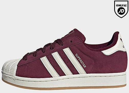 adidas Originals Superstar II Dames Bordeaux- Dames Bordeaux