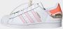 Adidas Originals Superstar Schoenen Cloud White Clear Pink Solar Red Dames - Thumbnail 3