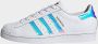 Adidas Originals Superstar Schoenen Cloud White Gold Metallic Core Black Dames - Thumbnail 5