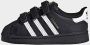 Adidas Originals Superstar CF1 Kinderschoenen Kinder Sneakers met klittenband Zwart EF4843 - Thumbnail 10