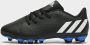 Adidas Kids adidas Predator Edge.4 Gras Kunstgras Voetbalschoenen(FxG)Kids Zwart Wit Blauw - Thumbnail 2