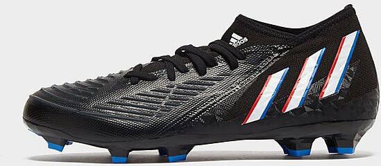 Adidas Predator Edge.2 Firm Ground Voetbalschoenen Core Black Cloud White Vivid Red Dames
