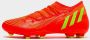 Adidas Predator Edge.3 Firm Ground Voetbalschoenen Solar Red Team Solar Green Core Black - Thumbnail 5