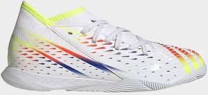 Adidas Predator Edge.3 Indoor Voetbalschoenen Cloud White Solar Yellow Power Blue
