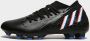 Adidas Predator Edge.3 Multi Ground Voetbalschoenen Core Black Cloud White Vivid Red Dames - Thumbnail 5