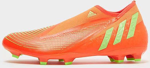 Adidas Predator Edge.3 Firm Ground Veterloze Voetbalschoenen Solar Red Team Solar Green Core Black Dames