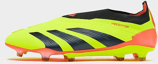 Adidas Predator Elite Laceless FG Team Solar Yellow 2 Core Black Solar Red- Heren Team Solar Yellow 2 Core Black Solar Red - Foto 3