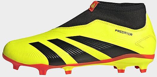 Adidas Predator League Laceless FG Junior Team Solar Yellow 2 Core Black Solar Red Team Solar Yellow 2 Core Black Solar Red