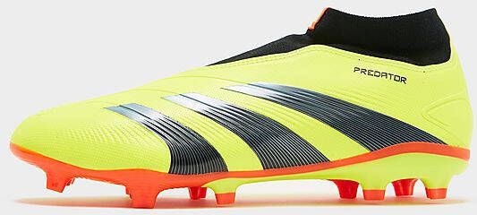 Adidas Predator League Laceless FG Team Solar Yellow 2 Core Black Cloud White- Heren Team Solar Yellow 2 Core Black Cloud White