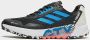 Adidas TERREX Agravic Flow 2.0 GTX GORE-TEX Heren Hardloopschoenen Trailschoenen Trail-Running Schoenen Zwart H03184 - Thumbnail 4