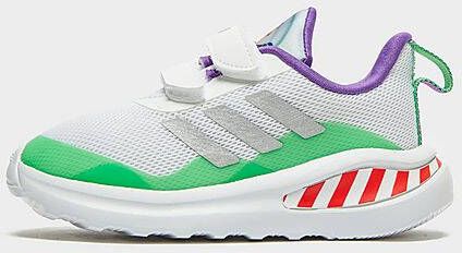 Adidas x Disney Pixar Buzz Lightyear Toy Story FortaRun Schoenen Cloud White Silver Metallic Semi Solar Lime