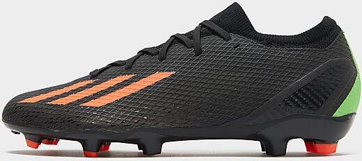 Adidas X Speedportal.3 Firm Ground Voetbalschoenen Core Black Solar Red Team Solar Green Dames