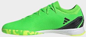 Adidas X Speedportal.3 Indoor Voetbalschoenen Solar Green Core Black Solar Yellow Dames