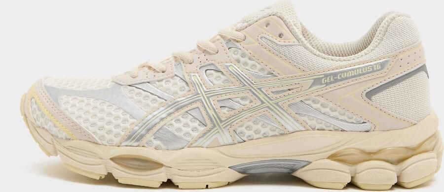 Asics GEL-Cumulus 16 Cream Pure Silver Mesh Unisex - Foto 6