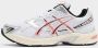 Asics GEL-1130 white desert red Mesh Unisex - Thumbnail 4
