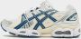 ASICS Witte Leren Sneakers met Yoke Design White Dames - Thumbnail 3