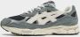 Asics GEL-NYC grey smoke grey Grijs Mesh Lage sneakers Unisex - Thumbnail 5