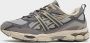 ASICS GEL-NYC Schoenen Grijs Maat: 41.5 Mesh Synthetisch Foot Locker - Thumbnail 2