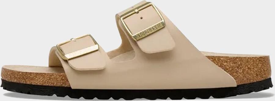 Birkenstock Women's Arizona BS Birko-Flor Triples Sandalen Narrow beige - Foto 14