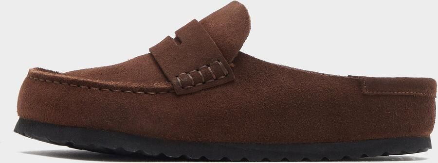 BIRKENSTOCK Instappers Heren Naples Suède Bruin - Foto 8
