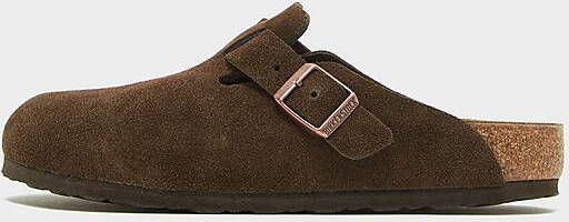 Birkenstock Mokka Suède Sandaal Boston Stijl Brown - Foto 10
