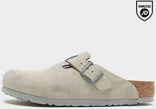 Birkenstock Boston Soft Footbed Dames Grey- Dames Grey