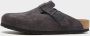 BIRKENSTOCK Slippers Boston Maat: 44 Materiaal: Suède Kleur: Donkergrijs - Thumbnail 5