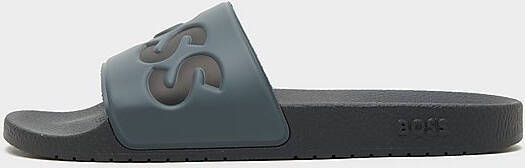 Boss Slippers met logodetails model 'Aryeh'