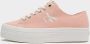Calvin Klein Rose Sneakers met Contrasterende Details Roze Dames - Thumbnail 4