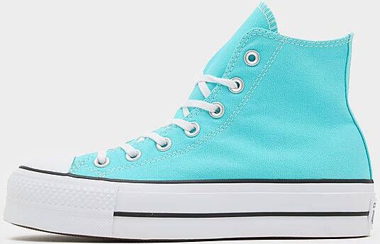 Converse All Star Lift High Platform Dames Blue- Dames Blue