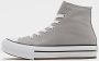 Converse Chuck Taylor All Star High Lift Children Grey - Thumbnail 2