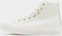 Converse Chuck Taylor All Star Lift High Leather Children White Kind White - Thumbnail 2