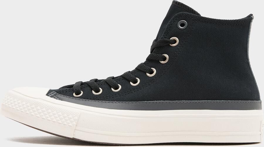 Converse All Star High Double Platform Zwart- Heren Zwart - Foto 2