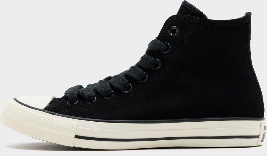 Converse All Star High Suede Dames Zwart- Dames Zwart