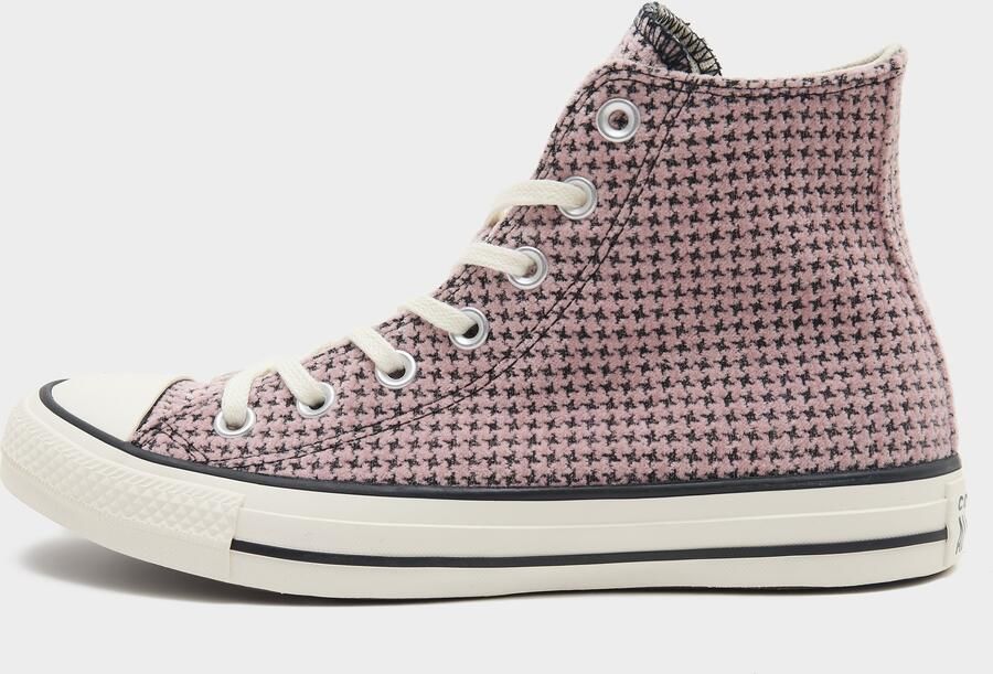 Converse Chuck Taylor All Star High Houndstooth Dames Grijs- Dames Grijs