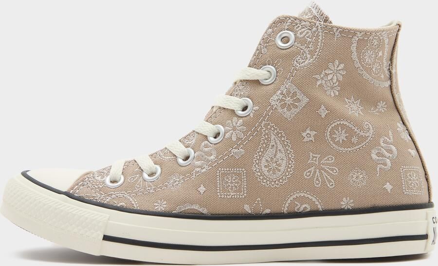 Converse Chuck Taylor All Star High Paisley Dames Beige- Dames Beige