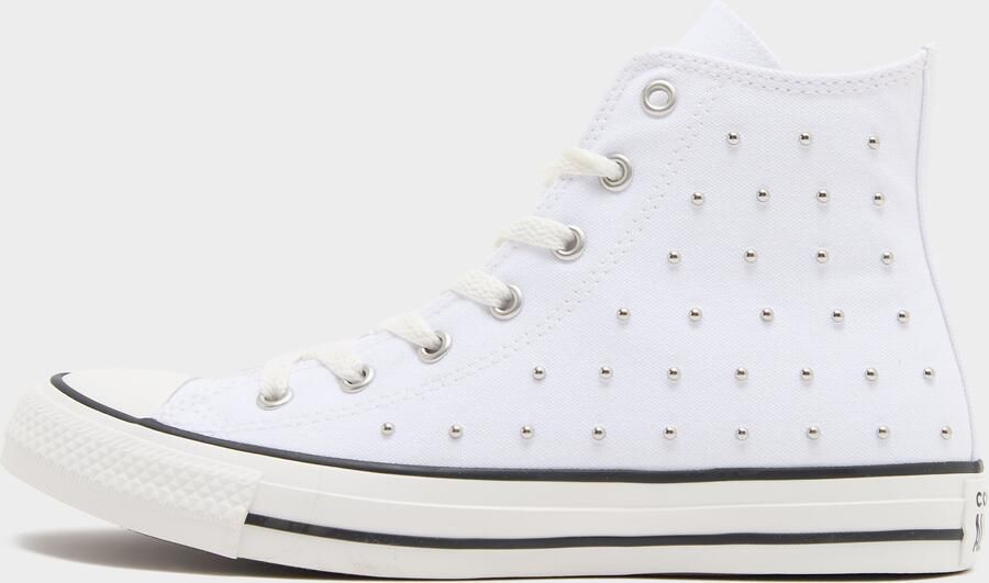 Converse Chuck Taylor All Star High Studded Junior Wit Kind Wit