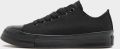 Converse Chuck Taylor Throwback Low Junior Zwart Kind Zwart - Zwart