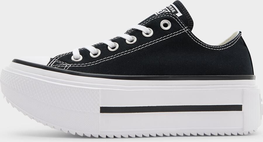 Converse CHUCK TAYLOR ALL STAR LIFT DOUBLE STACK OX Zwart - Foto 2