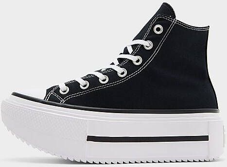 Converse Lift High Double Stack Dames Black- Dames Black