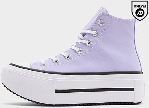 Converse Lift High Double Stack Dames Purple- Dames Purple
