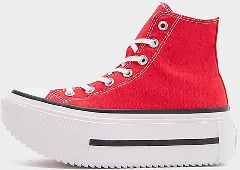 Converse Lift High Double Stack Rood- Rood